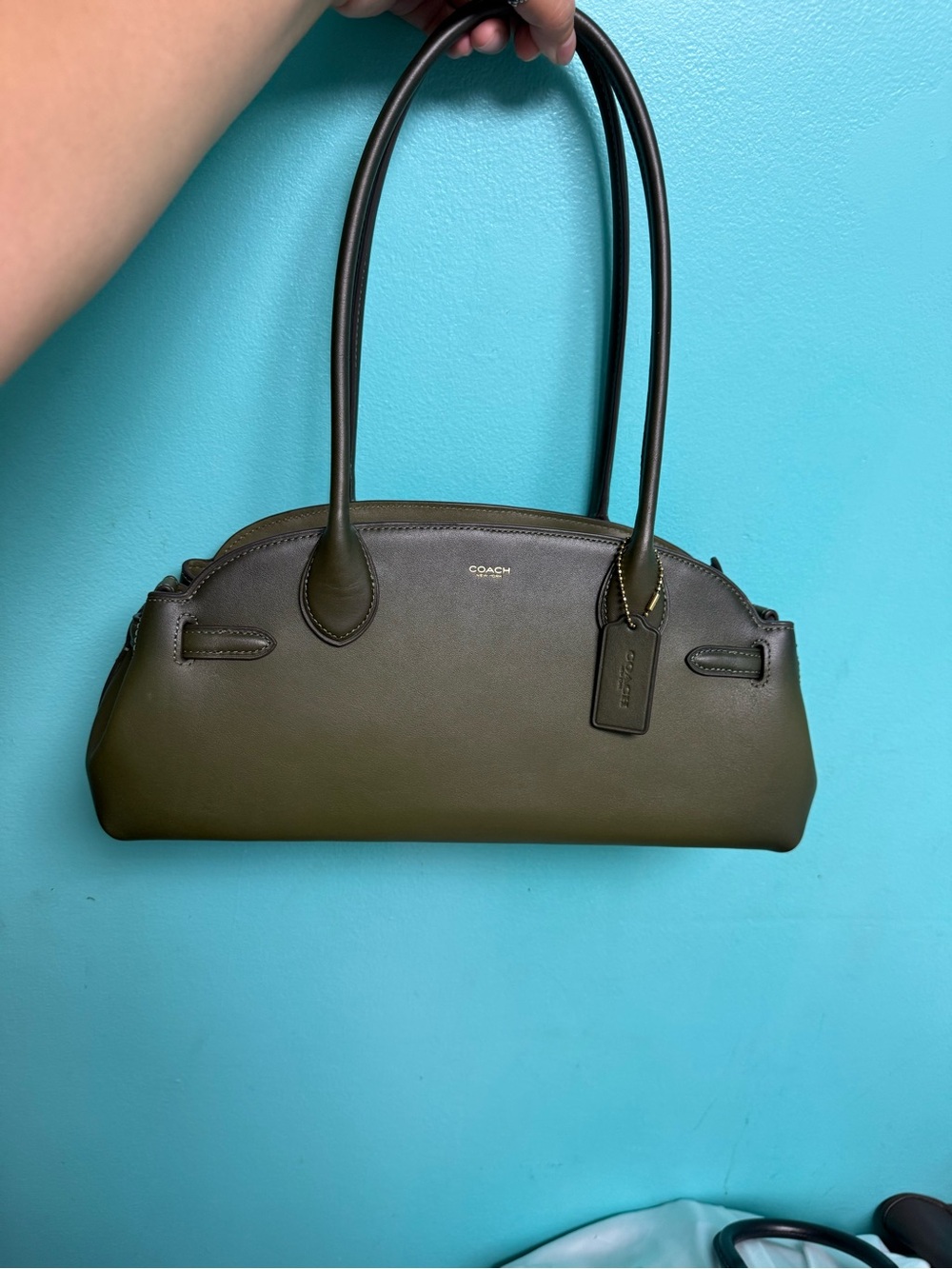 Coach Olive Green empire 34
